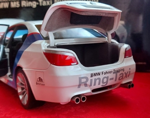 1:18 BMW m5 Ring-Taxi Nürnburgring kyosho ovp no tuning umbau Bild 10