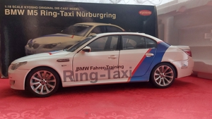 1:18 BMW m5 Ring-Taxi Nürnburgring kyosho ovp no tuning umbau Bild 5