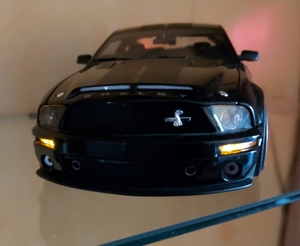 1:18 Mustang Shelby GT500KR KITT Knight Rider Xenon Tuning Umbau Bild 4