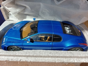1:18 AUTOart Bugatti EB 18.3 Chiron Concept - Blue - 70911 - BOX Bild 8