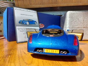 1:18 AUTOart Bugatti EB 18.3 Chiron Concept - Blue - 70911 - BOX Bild 7