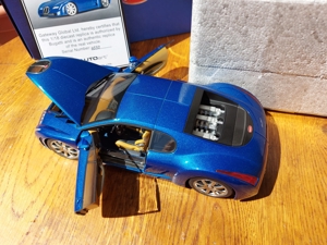 1:18 AUTOart Bugatti EB 18.3 Chiron Concept - Blue - 70911 - BOX Bild 13