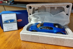 1:18 AUTOart Bugatti EB 18.3 Chiron Concept - Blue - 70911 - BOX Bild 16