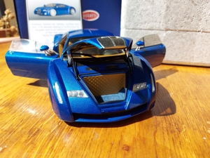 1:18 AUTOart Bugatti EB 18.3 Chiron Concept - Blue - 70911 - BOX Bild 2