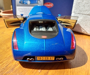 1:18 AUTOart Bugatti EB 18.3 Chiron Concept - Blue - 70911 - BOX Bild 15