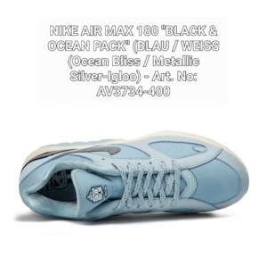 Nike air max 180 ''black & ocean pack'' eur 44,5 Bild 5
