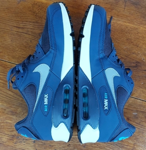Nike Air Max 90 blau gr.43   US 9,5 Selten NEU Sportschuhe Laufschuhe Bild 8