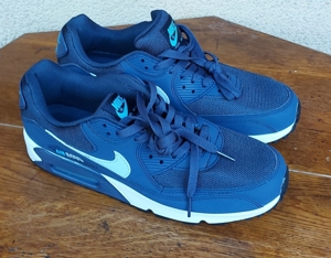 Nike Air Max 90 blau gr.43   US 9,5 Selten NEU Sportschuhe Laufschuhe Bild 4