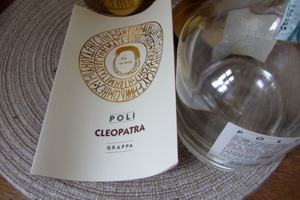 Grappa Poli Cleopatra Amarone Oro 700 ml leere Flasche in OVP Bild 3