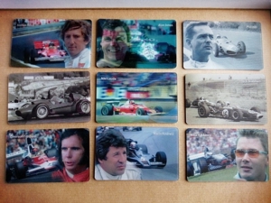 Formel 1 Telefonkarten Callingcards 27 Stück 30,- Bild 3