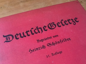 Schönfelder Deutsche Gesetze 14.-29. Auflage von 1957 Bild 2