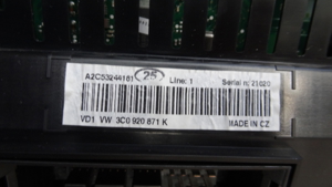 Schöner Tacho VW Passat 3c B6 3C0920871K KI Kombiinstrument MFA+ C3 KI A2C53194181 A2C53244181 Bild 3