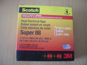Scotch® Super 88 Vinyl Elektro-Isolierband 38 M lang neu OVP Kostenloser Versand. Bild 3