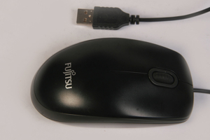 FUJITSU M-U0026 USB-Maus optisch kabelgebunden schwarz