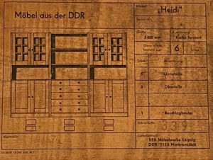 DDR Schrank - Modell Heidi Bild 4
