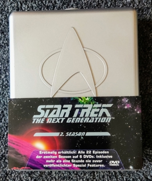 Star Trek The Next Generation TNG 6 DVDs 2. Staffel Bild 1