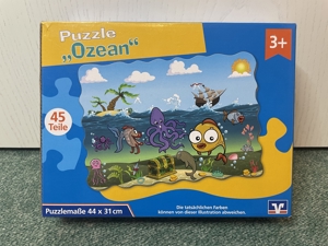 Puzzle Ozean , 45 Teile, Meer, Fische Bild 3