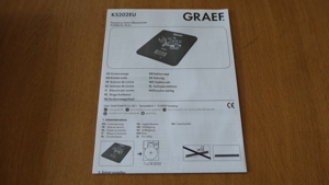 GRAEF Küchenwaage KS202 Digitale Haushaltswaage Waage neu OVP Bild 6