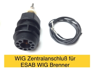 ESAB WIG-Brenner TIG ORIGO Caddy ARISTO Inverter Schweißgerät Bild 2