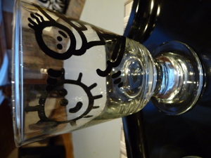 4 St. Trinkgläser Gläser inkl. Tablett Bild 5