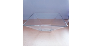 Glasschale Montana quadratisch 20 cm