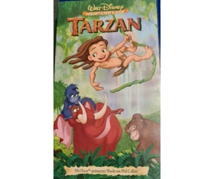 VHS Video Disney Tarzan mit Hologramm Bild 1