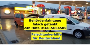 falsch getankt Pannenhilfe Deutschland 24H Mobiler Abpumpservice Bild 11