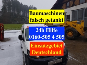 falsch getankt Pannenhilfe Deutschland 24H Mobiler Abpumpservice Bild 19