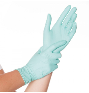 Hygostar Nitril Handschuhe Safe Lotion puderfrei Gr. M Bild 2