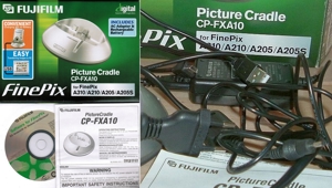 Fuji FinePix CP-FXA10 Netzteil und USB-Ladestation für A310/A210/A205/A205S Bild 5