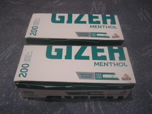 Gizeh Menthol Zigarettenhüllen, ca. 400 - 500 Stück, NEU Bild 5