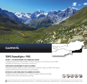 Garmin TOPO TransAlpine + Pro Karte Outdoor Alpen Österreich Wandern Radfahren Ski Bild 1