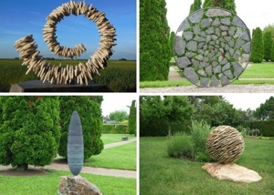 Skulptur Statue Outdoor Natur Dekoration Hausgarten