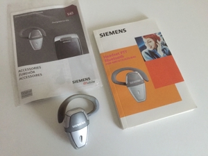 Siemens Headset PTT BluetoothTM Bild 2