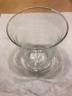 Blumenvase, Vase aus Glas Bild 3