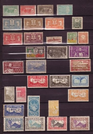 Lot Briefmarken Brasil Bild 1