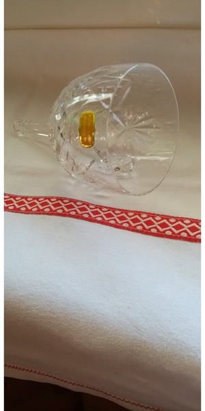 Weihnachtsglocke aus Bleikristall, handgeschliffen Bild 3
