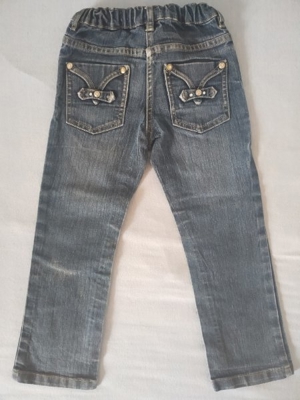 Jeans Hose lang - Größe: 104 Bild 2