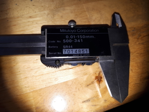 Mitutoyo Digitaler Messchieber 150mm Bild 2