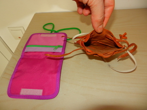 2x Kleinkind Geldbörse Kindergarten Grundschule Tasche Bild 3