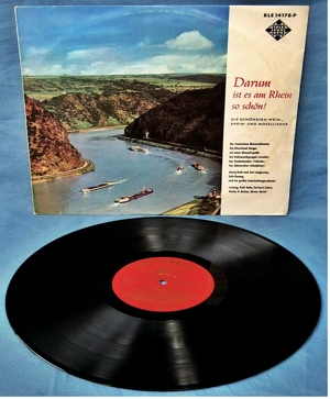 Vinyl LP 12 Zoll : Darum ist es am Rhein so schön Bild 1
