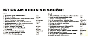 Vinyl LP 12 Zoll : Darum ist es am Rhein so schön Bild 5