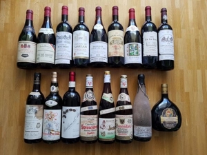 14 alte europäische Weine, Jahrg. 1970 - 1984 Bild 10