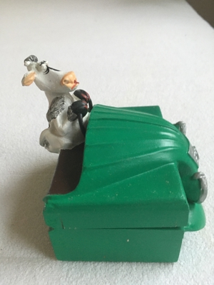 "Die Kuh am Steuer" - L objet on delire" - Unikat, Kunstobjekt mit Humor von TOMAHAWK, mit Gag! Bild 7