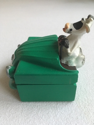 "Die Kuh am Steuer" - L objet on delire" - Unikat, Kunstobjekt mit Humor von TOMAHAWK, mit Gag! Bild 5