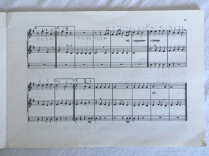 Hohner Melodica Piano 26 Tasten mit Notenheften, Vintage 60er Jahre, sehr guter Zustand Bild 2