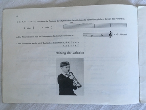 Hohner Melodica Piano 26 Tasten mit Notenheften, Vintage 60er Jahre, sehr guter Zustand Bild 4