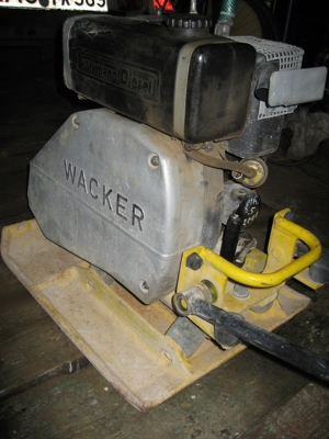 Vermiete Rüttelplatte, Wacker / Verleih / Mieten/ Baumaschinenverleih
