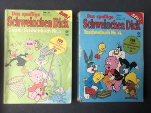 Das spaßige Schweinchen Dick - Comic-Taschenbuch 70er Jahre Bild 1