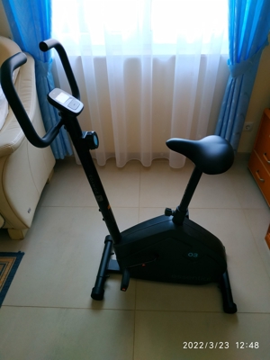 Fitness Fahrrad Hometrainer Heimtrainer Cardio Ergometer Ergo Bike Trimmrad Bild 5